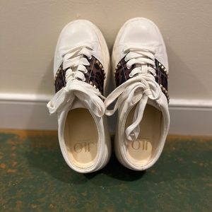 JLO slip on platform sneaker - no heel